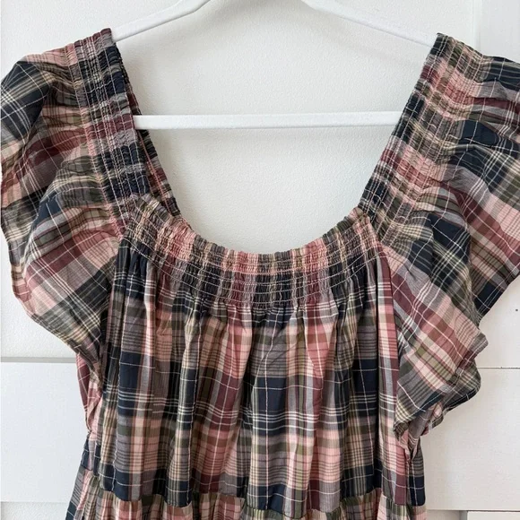 Plaid Madewell dress - Picture 3 of 4
